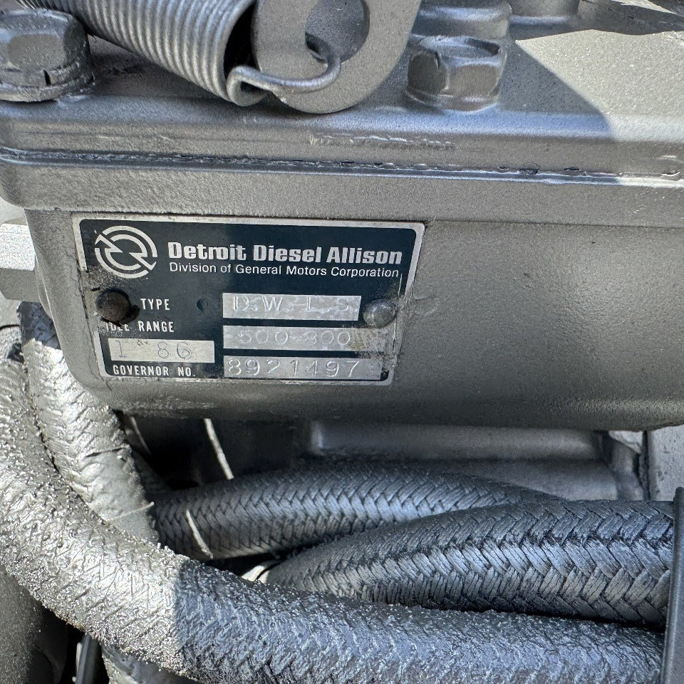 1986 Detroit Diesel 6V92TA 350HP V6 Engine For Sale - hdengines.com