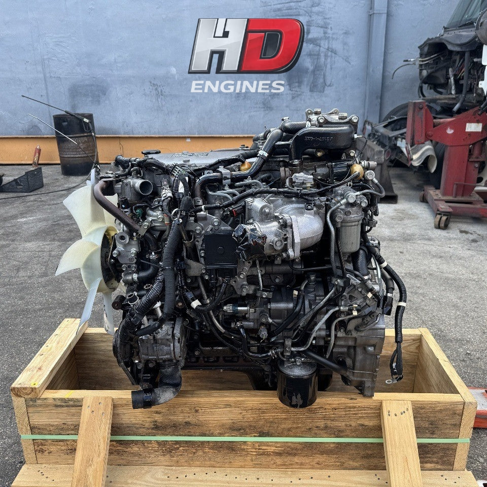 2010 Isuzu 4HK1TC 210HP 4 Cyl Diesel Engine For Sale– EPA10 - hdengines.com