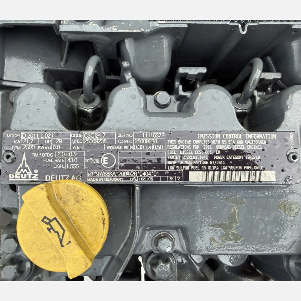 2011 Deutz D2011L02I 29 HP Industrial Diesel Engine For Sale - hdengines.com
