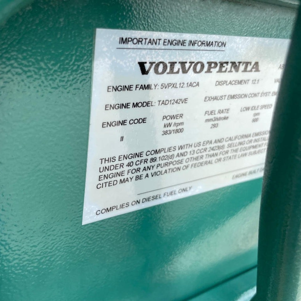 2011 Volvo D12C 521HP 6 Cyl Diesel Engine For Sale - hdengines.com