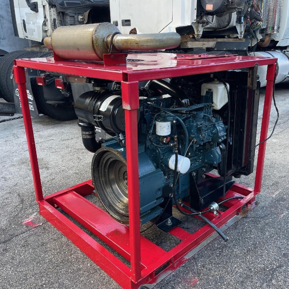 2012 Kubota V3600- 85HP 4 Cyl Diesel Engine For Sale - hdengines.com