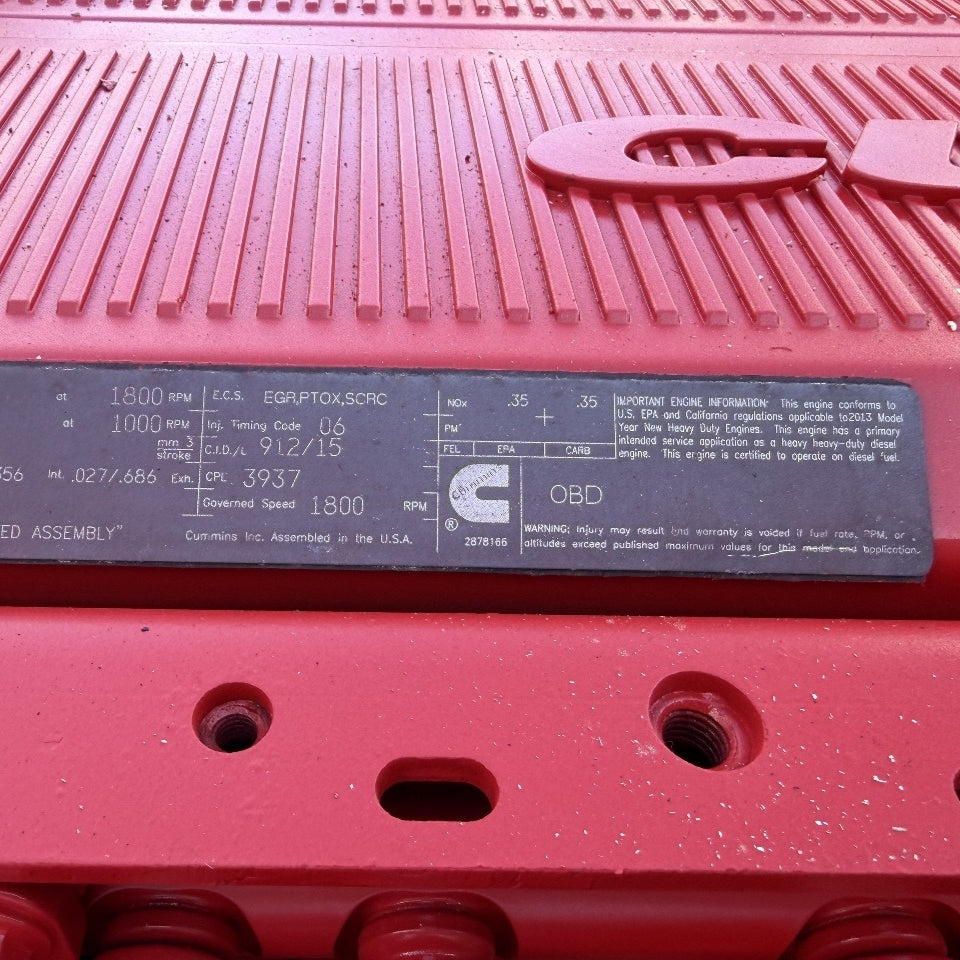 2013 Cummins ISX15 400HP 6 Cyl – EPA 2013 Diesel Truck Engine for Sale - hdengines.com