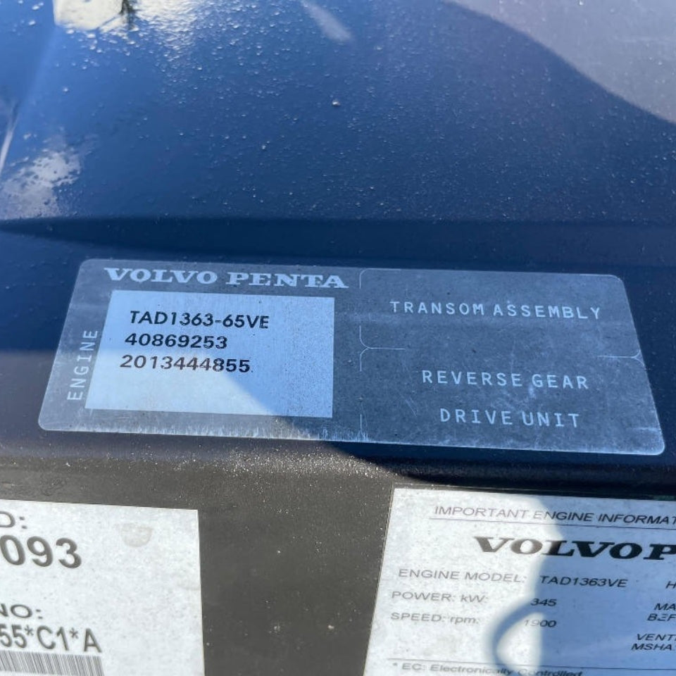 2013 Volvo D13 TAD1363VE 462HP 6 Cyl Diesel Engine For Sale - hdengines.com