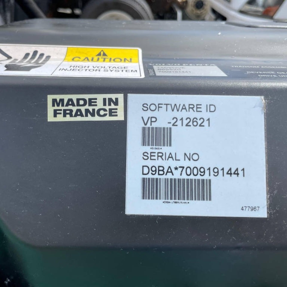2013 Volvo D9 TAD952VE 337HP 6 Cyl Diesel Engine For Sale - hdengines.com