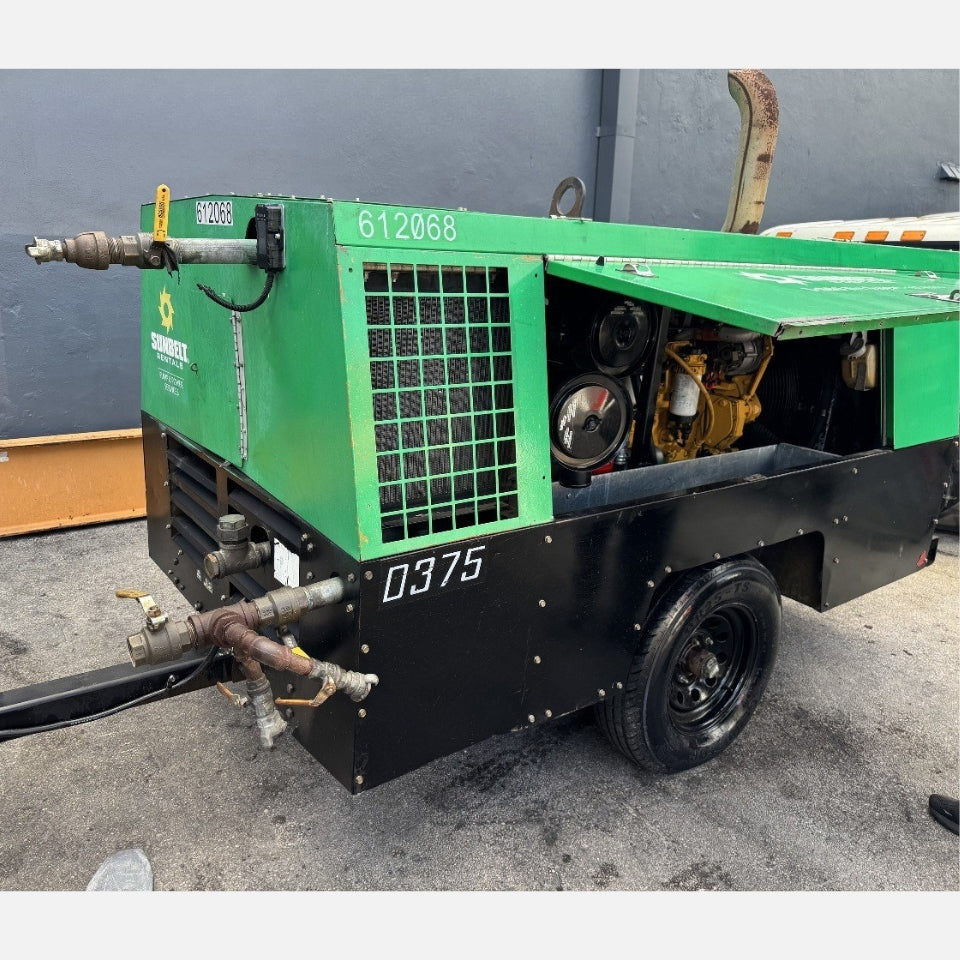 2014 Sullivan Palatek DF375PDJD John Deere 4045HF285 139HP 4 Cyl Mobile Air Compressor For Sale - hdengines.com