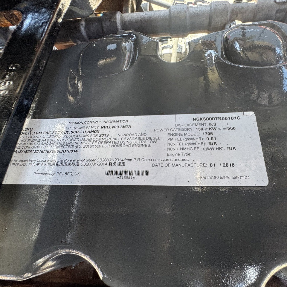 2018 CAT C9.3B 335HP 6 Cyl – Tier 4 Final Industrial Diesel Power Unit for Sale - hdengines.com