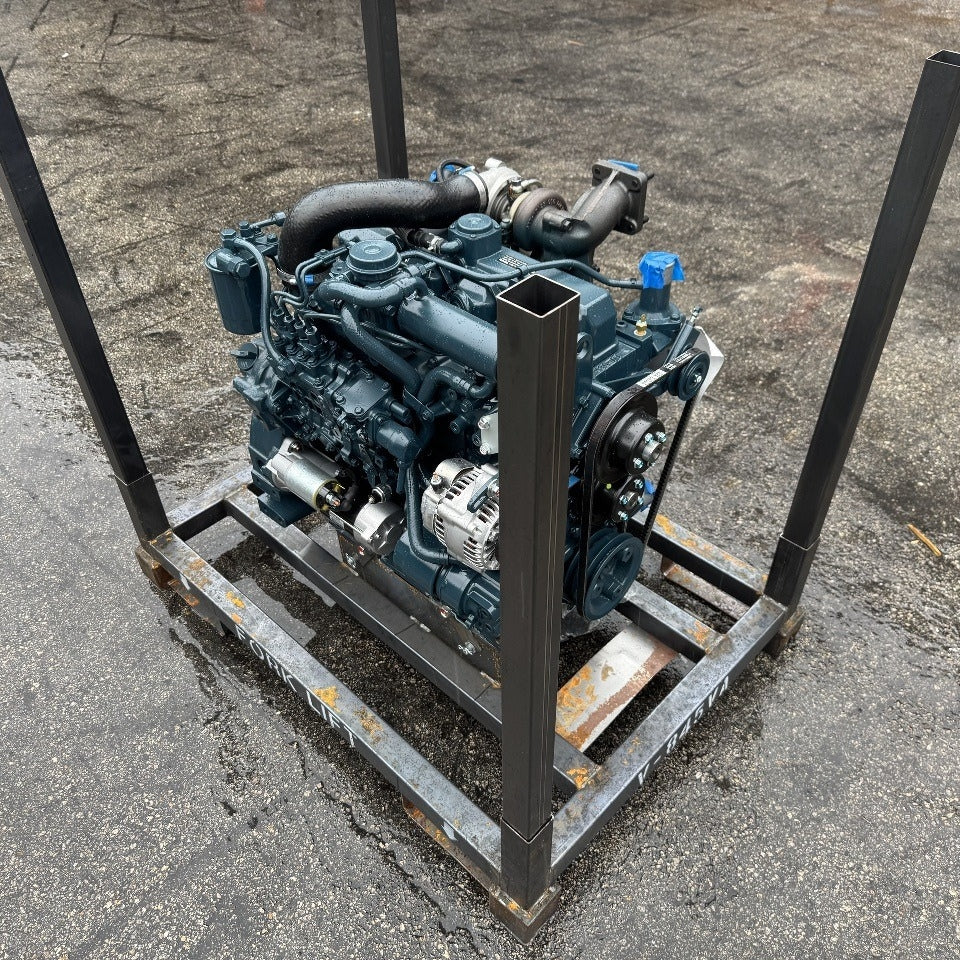2018 Kubota V3307-t 74 HP 4 Cyl Diesel Engine For Sale - hdengines.com