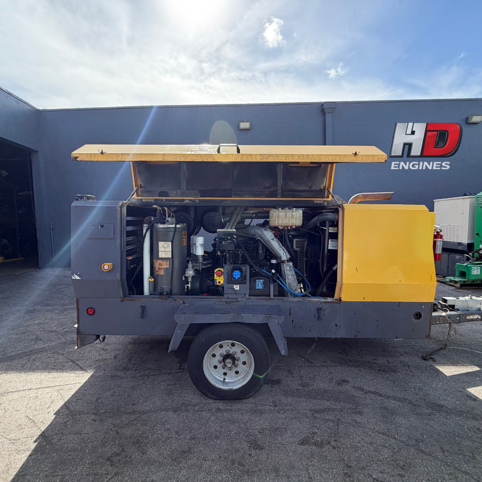 2019 Atlas Copco XAS 900 JD8, John Deere 6068HFC08, 250HP, 6.8L, Tier 4 Final