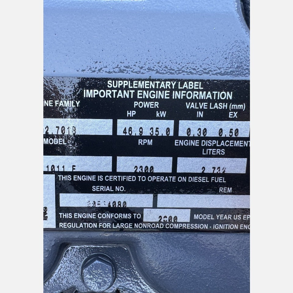 2020 Deutz F4L1011F 47HP 4 Cyl Diesel Engine For Sale - hdengines.com