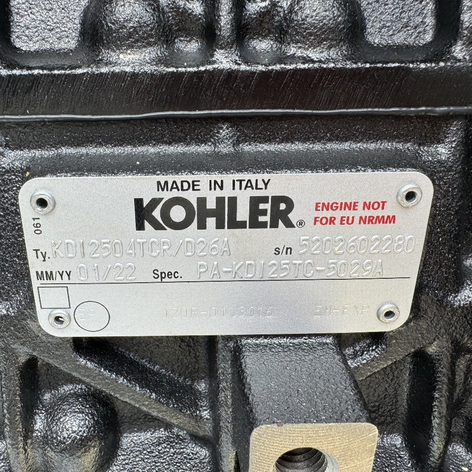 2022 Kohler KDI2504TCR 74HP 4 Cyl Diesel Engine For Sale - hdengines.com