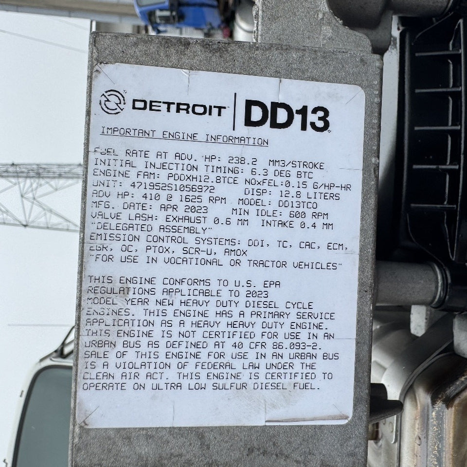 2023 Detroit DD13 410HP 6 Cyl Diesel Engine For Sale – EPA21 - hdengines.com