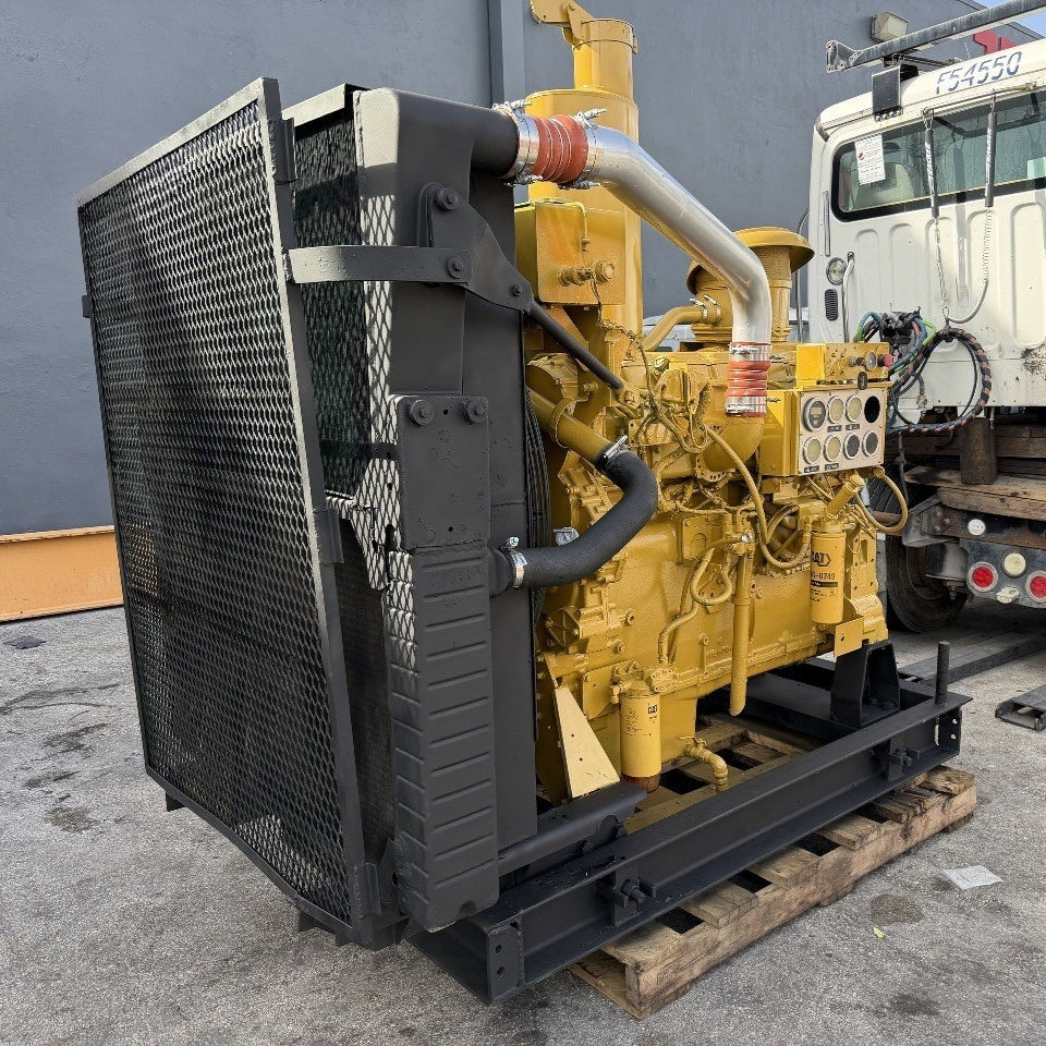 2000 CAT 3406E 575HP 6 Cyl – Industrial Diesel Power Unit with Control Panel - hdengines.com