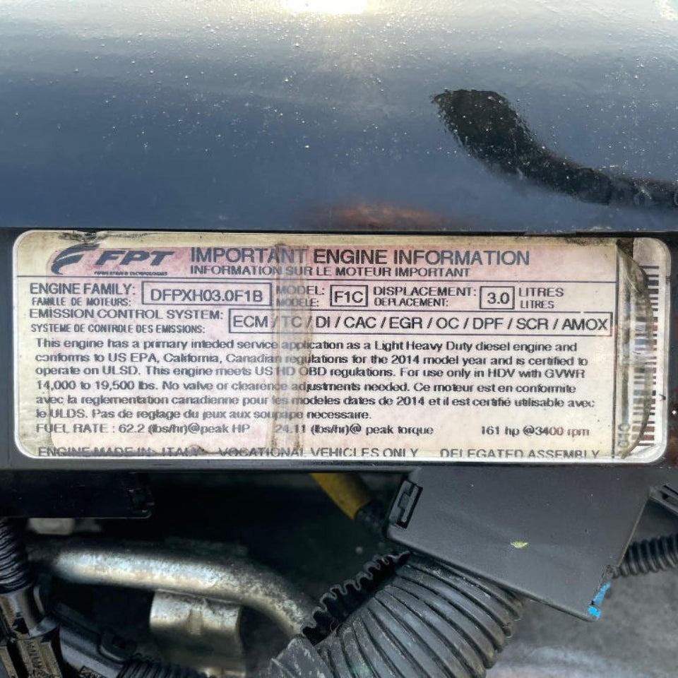 2014 Mitsubishi F1C 3.0L 161HP 4 Cyl Diesel Engine For Sale | Low Miles | EPA13 - hdengines.com