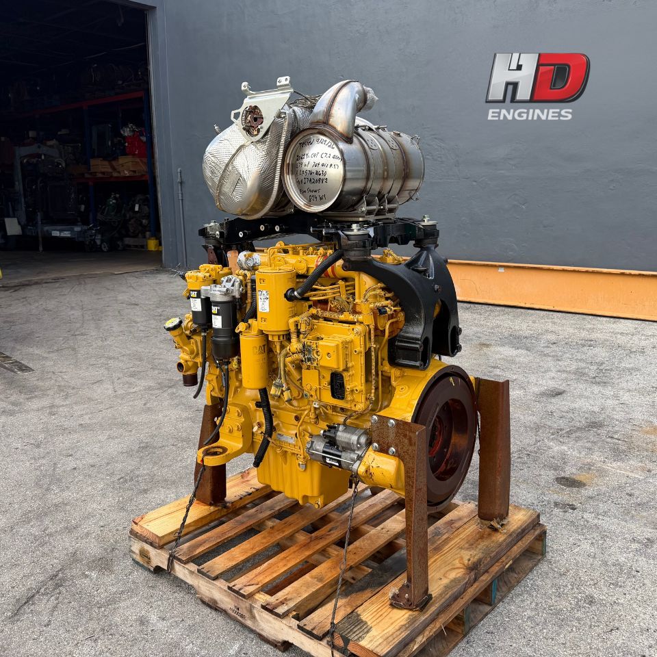 2021 Caterpillar C7.1 Tier 4 Final Industrial Diesel Engine for Sale 173HP 7.1L