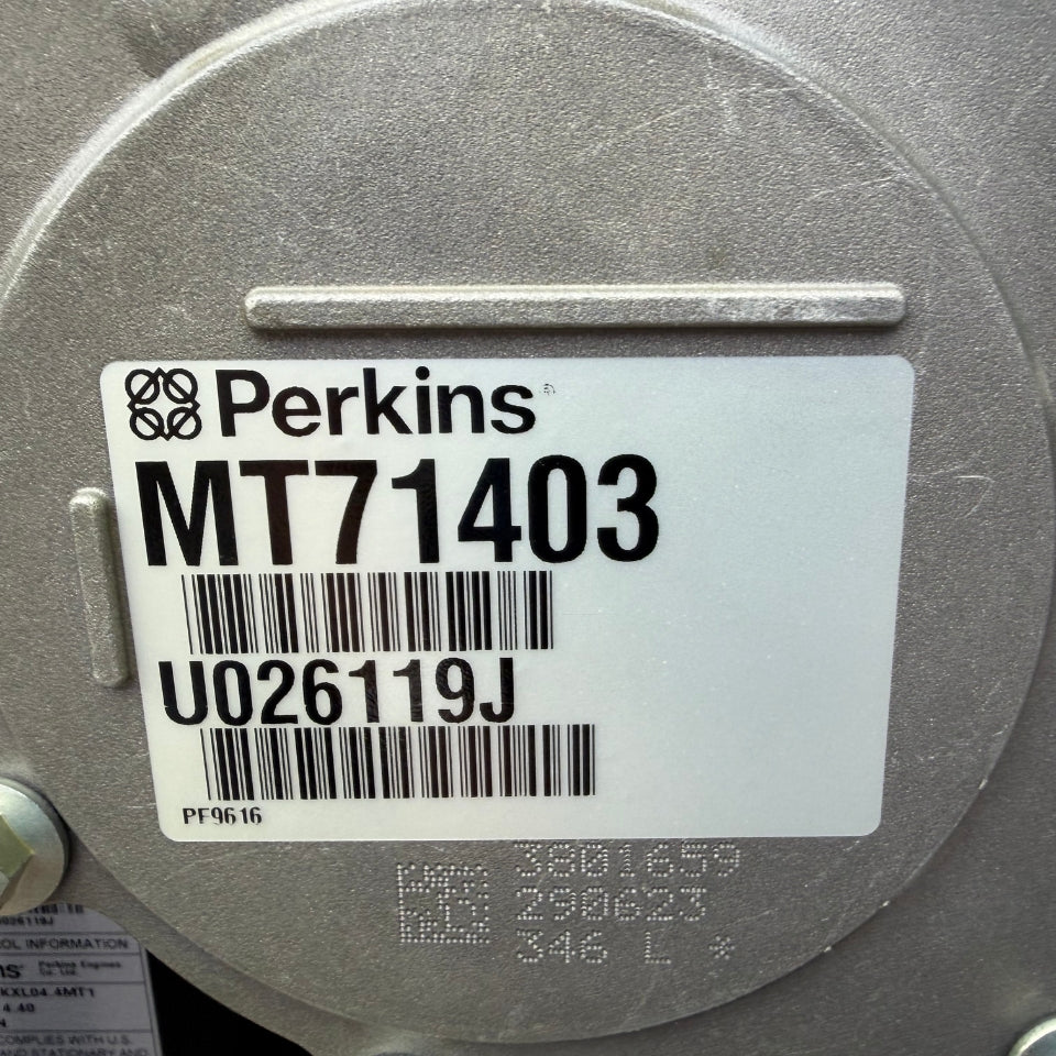 2023 CAT C4.4 Tier 4 Final Industrial Diesel Engine U026119J, 4.4L Perkins 1204F-E44TTA