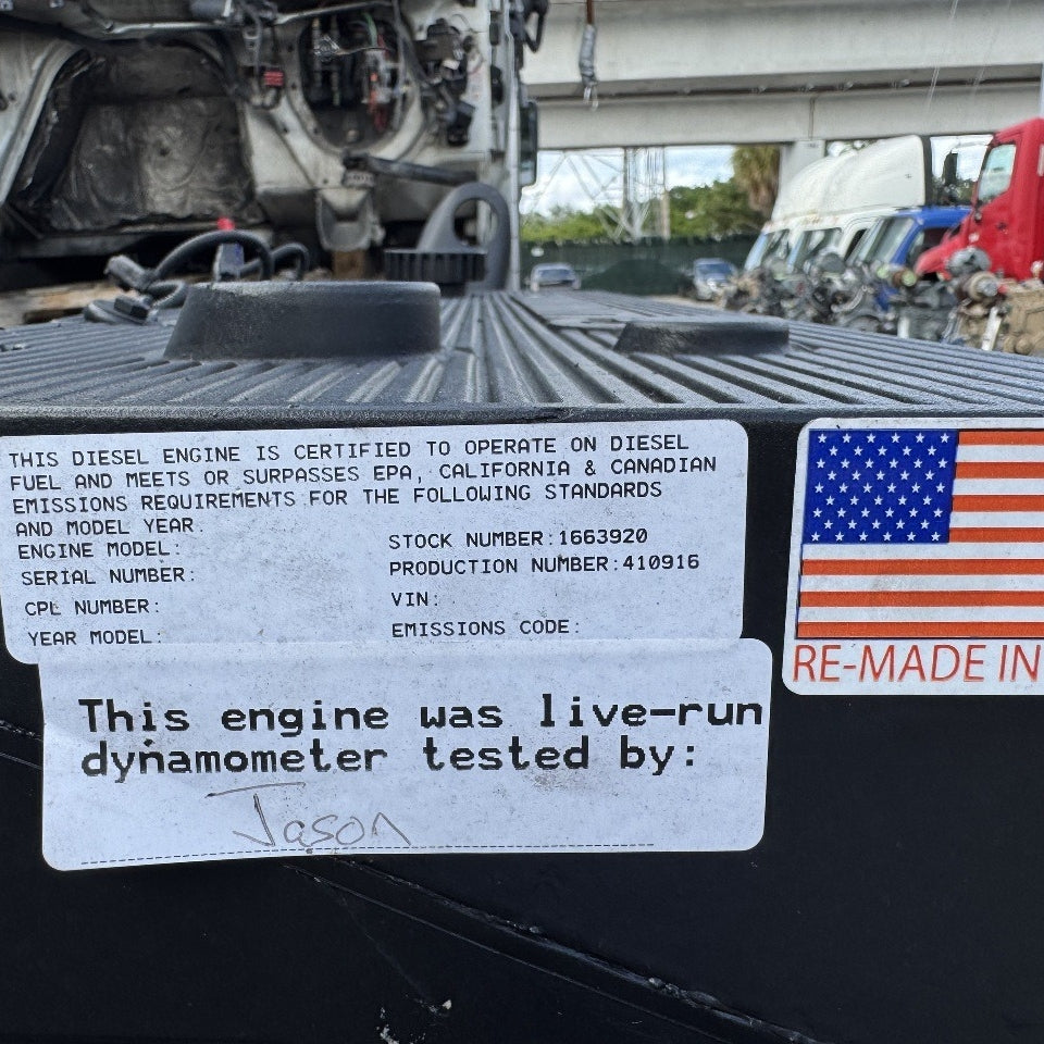 Cummins QSM11 380HP 6 Cyl Industrial Diesel Engine – New Reman, Tier 3 - hdengines.com