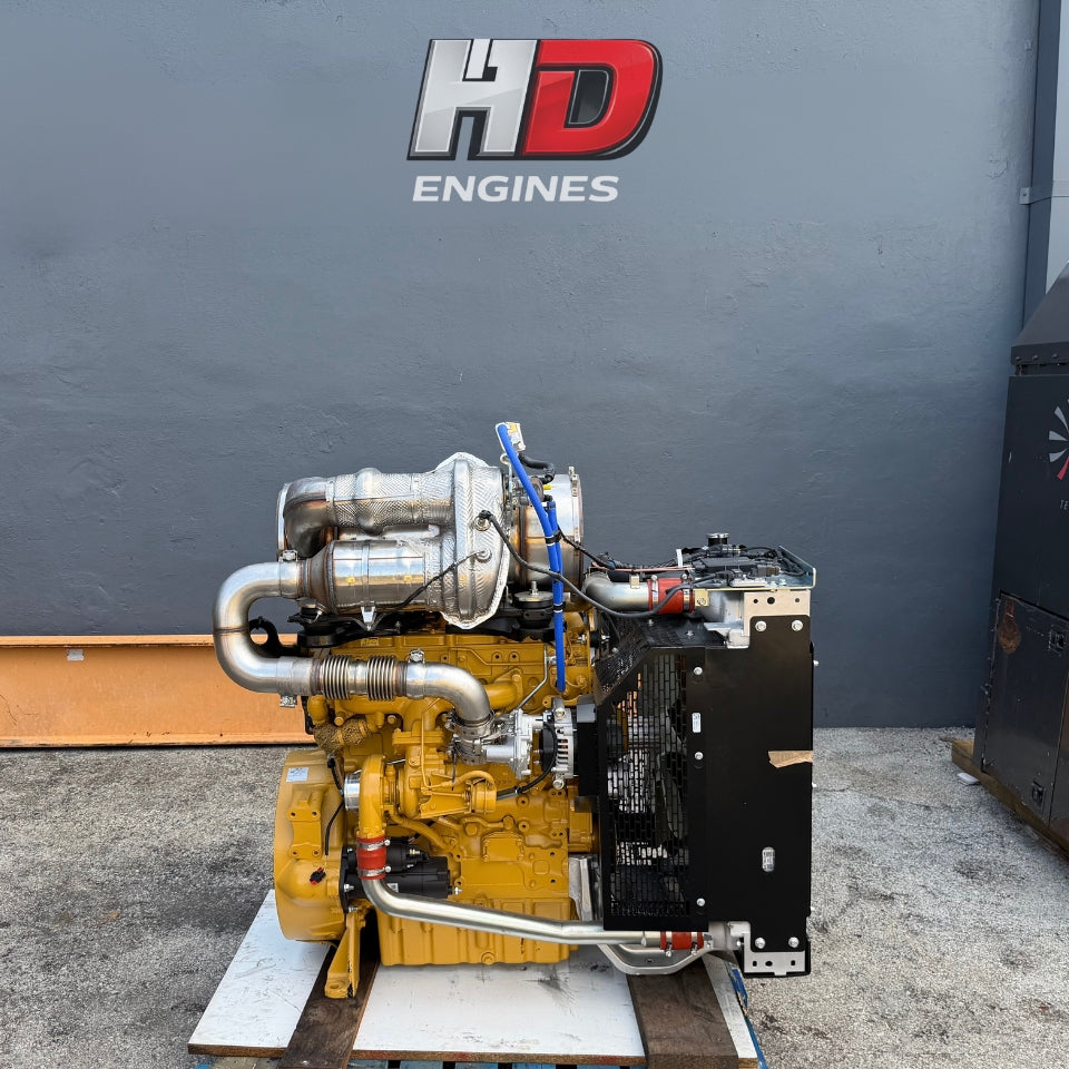 New 2025 CAT C4.4 Tier 4 Final Industrial Diesel Engine Power Unit, 4.4L, 146HP