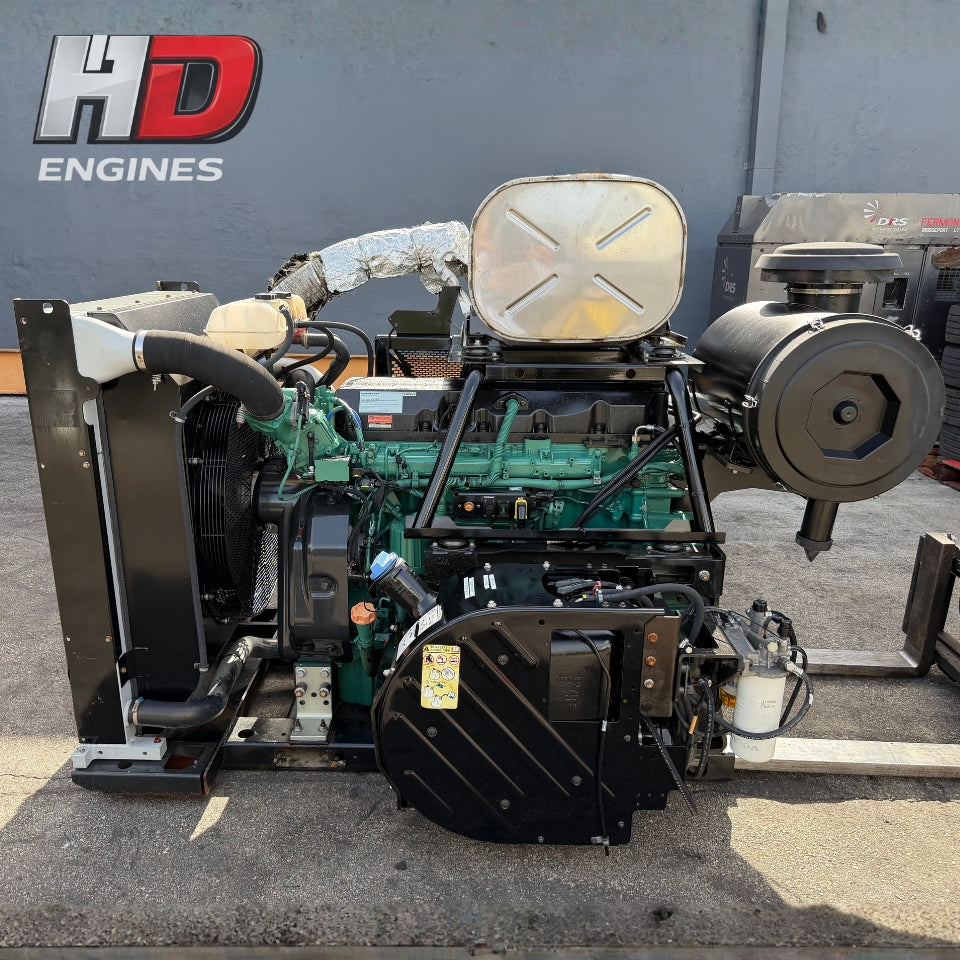 2015 Volvo TAD1171VE Tier 4 Final Industrial Diesel Engine Power Unit, 10.8L, 355HP