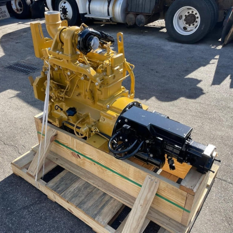 John Deere 4045TF150 4 Cyl 4.5L Diesel Engine with Hydraulic Pump For Sale - hdengines.com