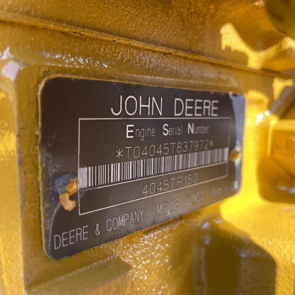 John Deere 4045TF150 4 Cyl 4.5L Diesel Engine with Hydraulic Pump For Sale - hdengines.com