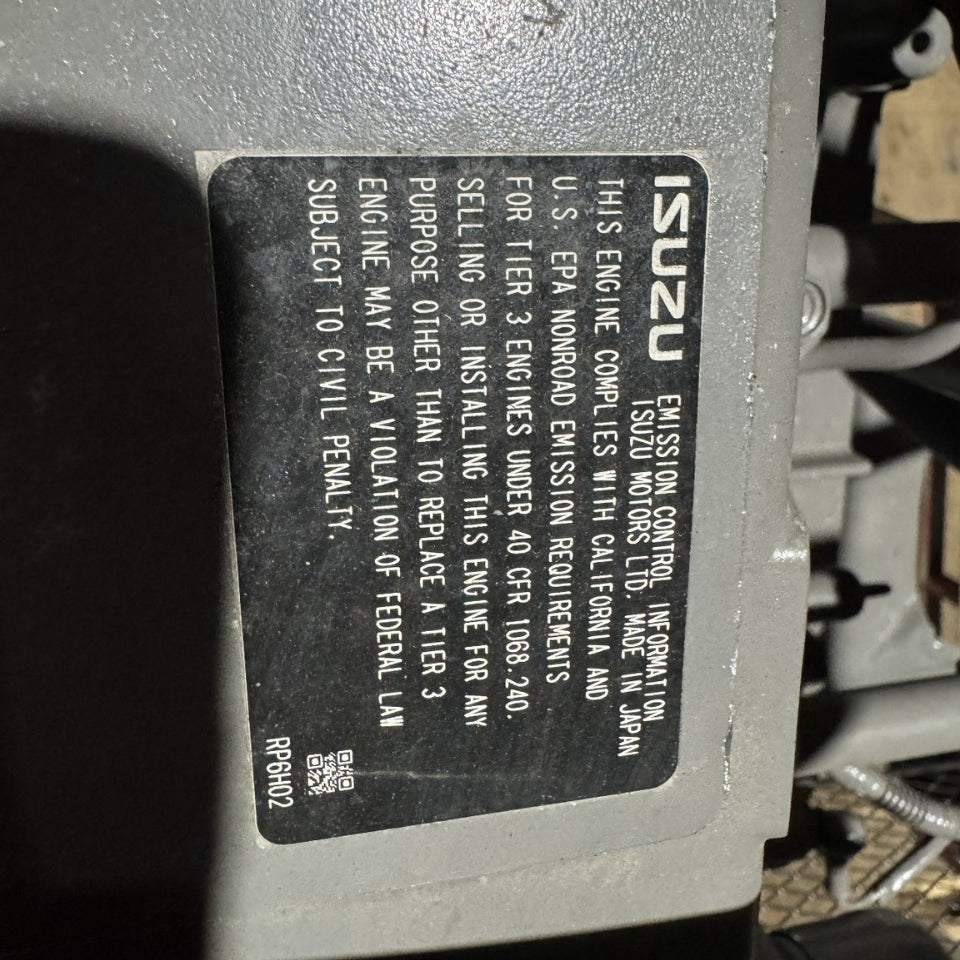 New 2018 Isuzu 6HK1X 281HP 6 Cyl Industrial Diesel Engine For Sale – Tier 3 - hdengines.com