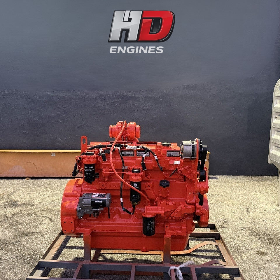 New 2019 John Deere 6068HF285 6 Cyl 6.8L Industrial Diesel Engine For Sale - hdengines.com