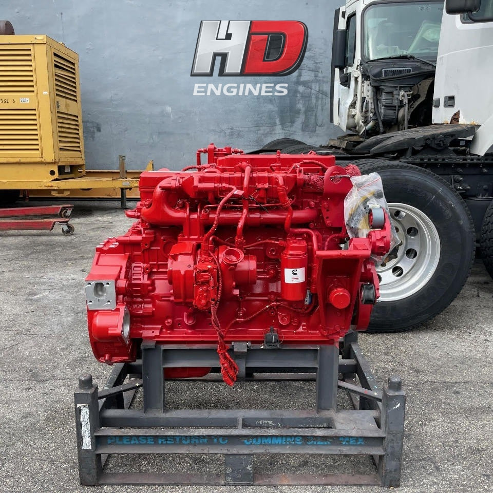 New 2008 Cummins ISB 6.7 260HP 6 Cyl OEM Recon Diesel Engine For Sale - hdengines.com