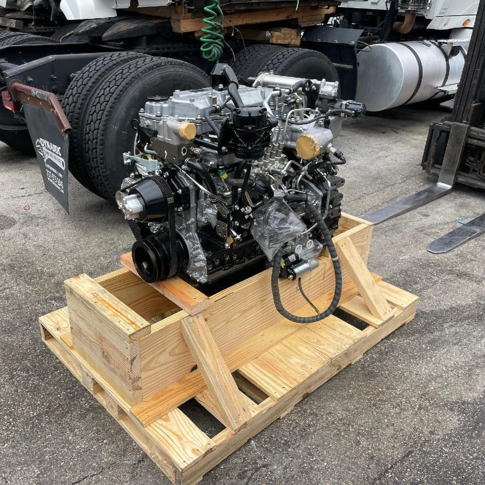 New 2011 Isuzu 4HK1X 172HP 4 Cyl Industrial Diesel Crate Engine For Sale - hdengines.com