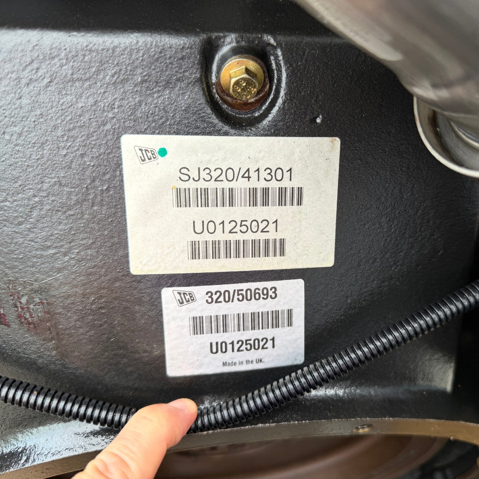 2021 JCB 444 TA4-81 Industrial Diesel Engine, Tier 4 Final, Family #MJCBL04.4S09, 109HP