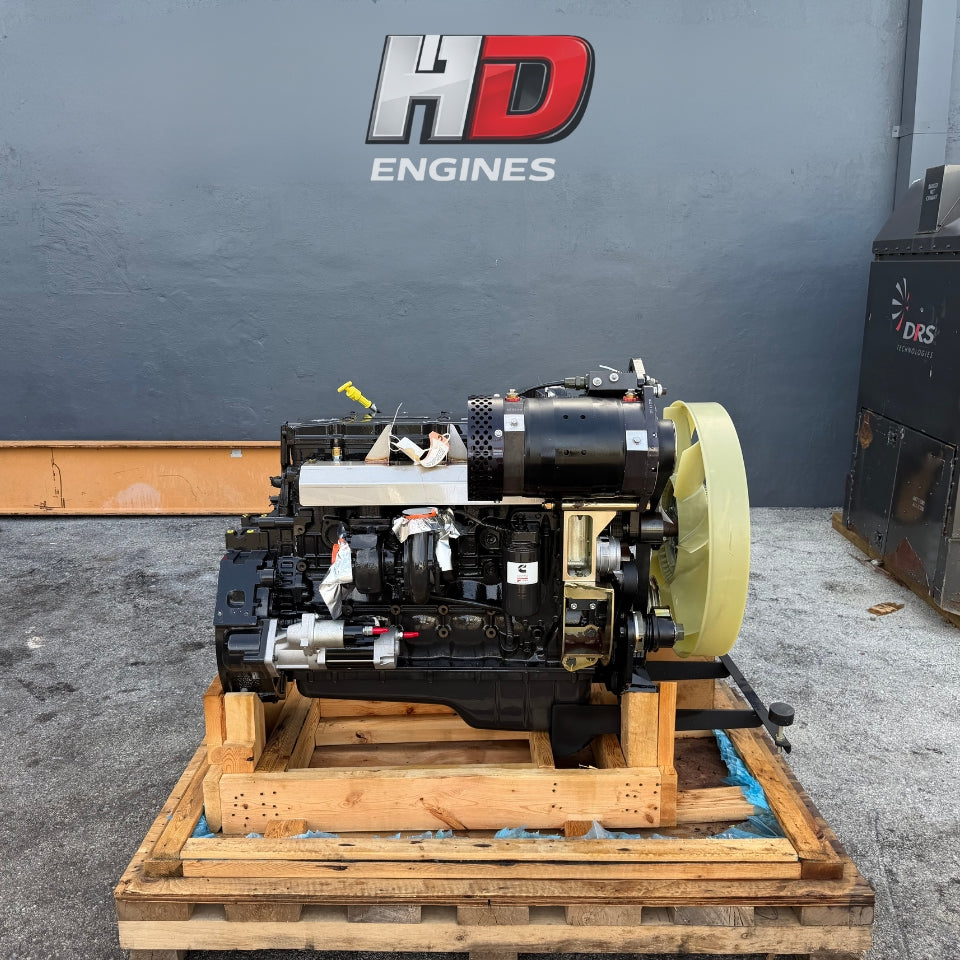2010 Cummins QSB6.7 Industrial Diesel Engine, Tier 3, Family #ACEXL0409AAB, 275HP, CPL 8611