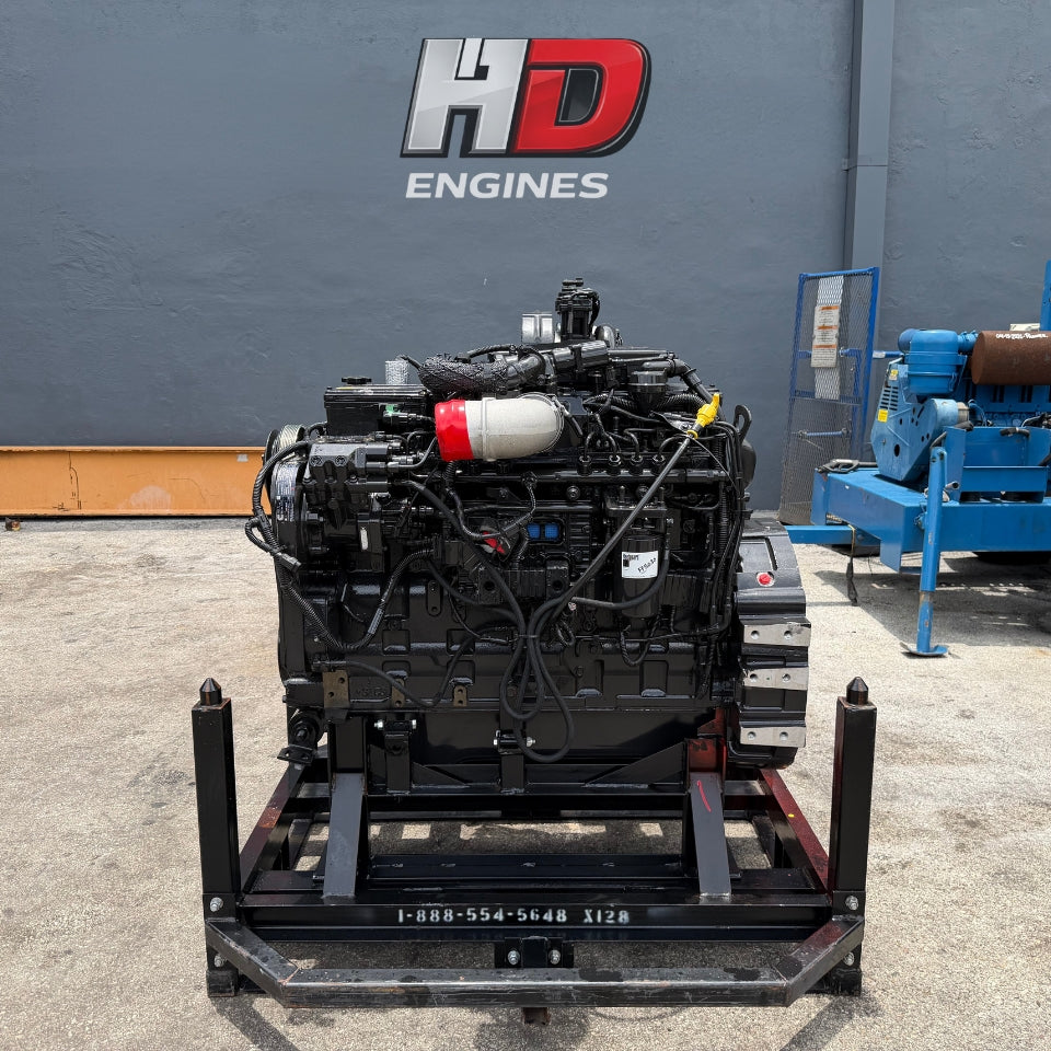 New 2013 Cummins QSL9 Industrial Diesel Engine CPL 3144, 8.9L, 320HP Tier 4 Interim