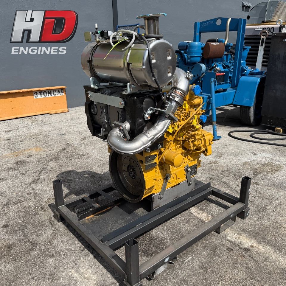 New 2024 CAT C3.8 110HP 4 Cyl Industrial Diesel Engine for Sale – Tier 4 Final