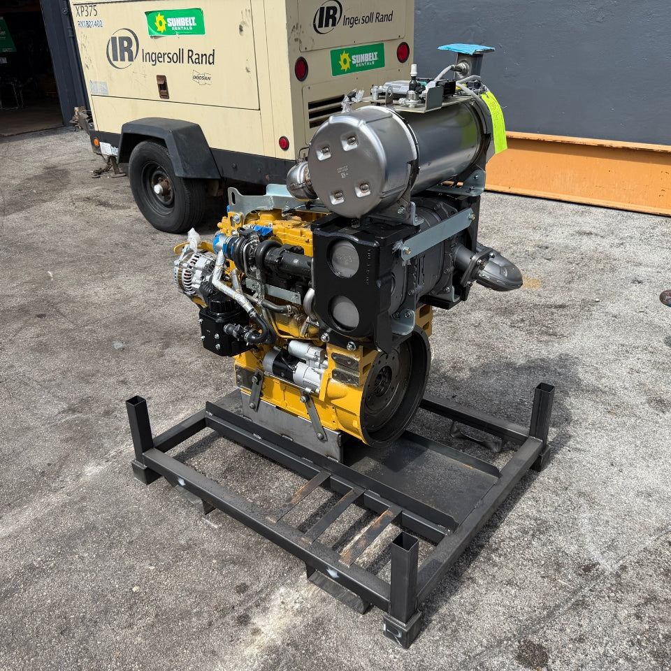 New 2024 CAT C3.8 110HP 4 Cyl Industrial Diesel Engine for Sale – Tier 4 Final
