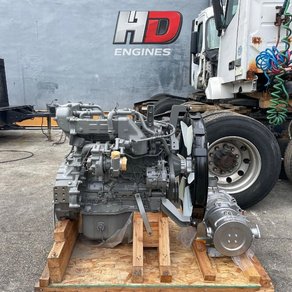 New 2011 Isuzu 4HK1X 197HP 4 Cyl Diesel Crate Engine For Sale - hdengines.com