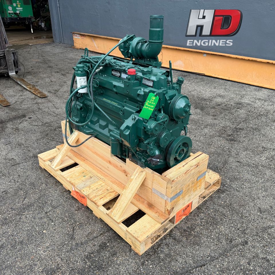 2018 John Deere 6068HF285 Diesel Engine, Family # BJDXL06.8117, 173HP, 6.8L