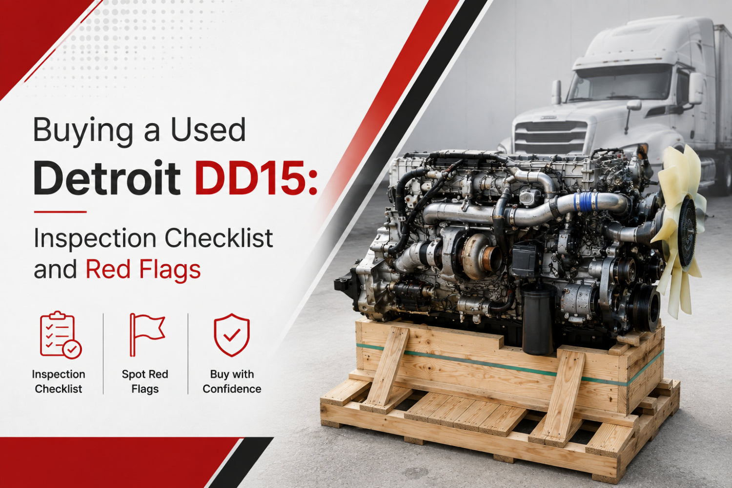 Buying a Used Detroit DD15: Inspection Checklist and Red Flags