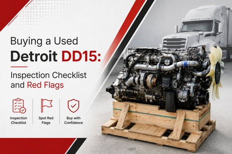 Buying a Used Detroit DD15: Inspection Checklist and Red Flags