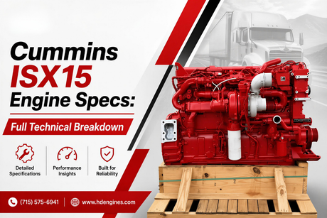 Cummins ISX15 Engine Specs Full Technical Breakdown