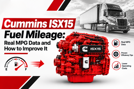 Cummins ISX15 Fuel Mileage: Real MPG Data and How to Improve It
