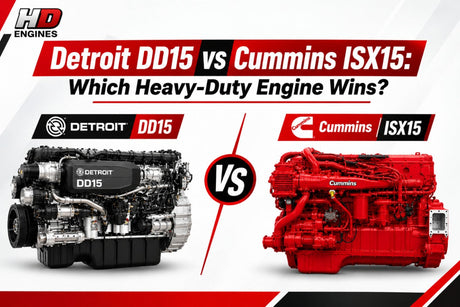 Detroit DD15 vs Cummins ISX15 Which Heavy-Duty Engine Wins