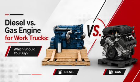 Diesel vs. Gas Engine for Work Trucks: Which Should You Buy?