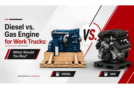 Diesel vs. Gas Engine for Work Trucks: Which Should You Buy?