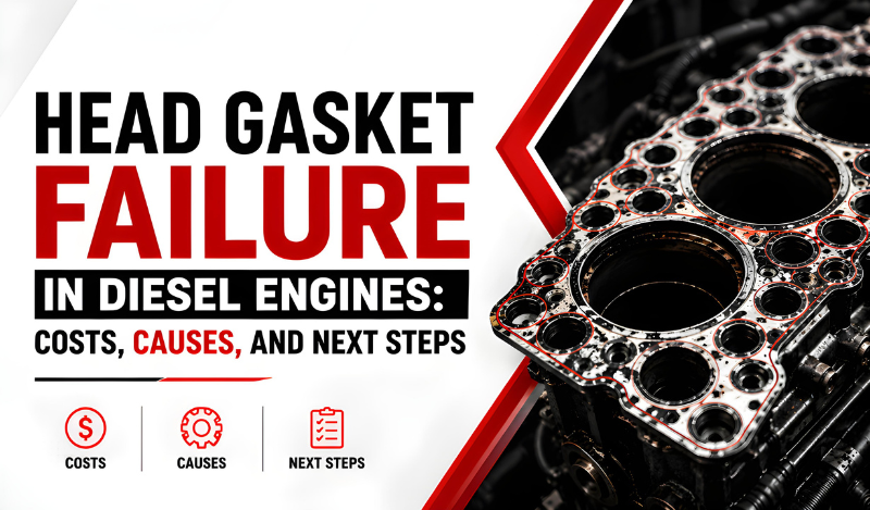 Head Gasket Failure in Diesel Engines: Costs, Causes, and Next Steps