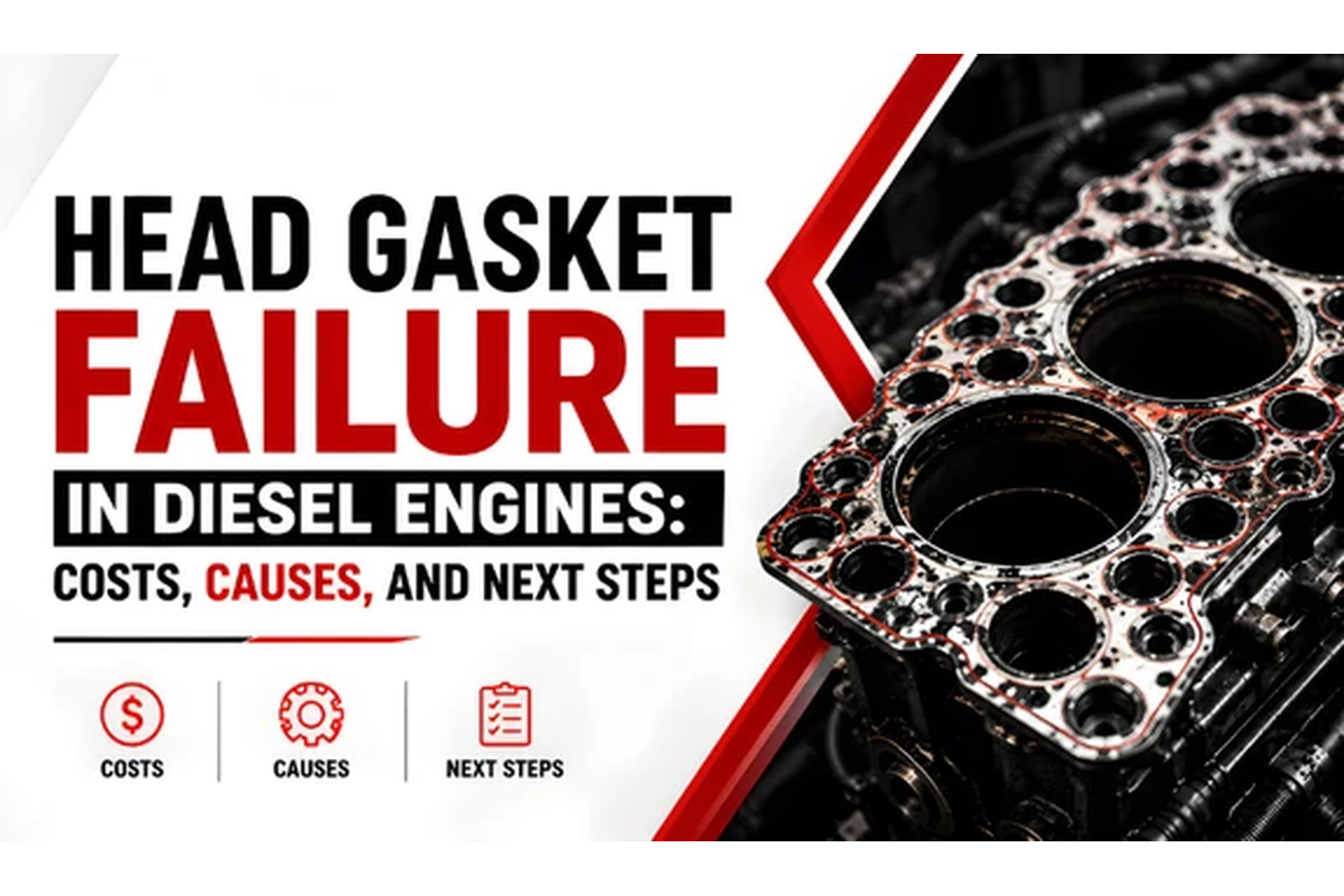 Head Gasket Failure in Diesel Engines: Costs, Causes, and Next Steps