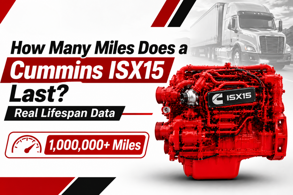 How Many Miles Does a Cummins ISX15 Last? Real Lifespan Data