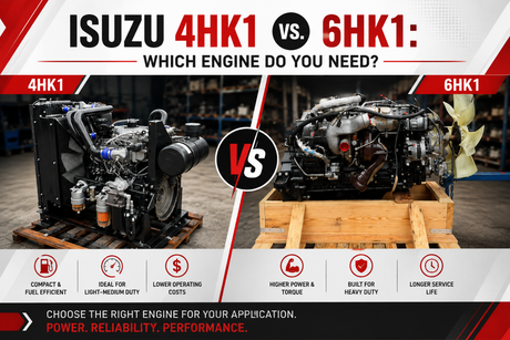 Isuzu 4HK1 vs. 6HK1: Which Engine Do You Need?