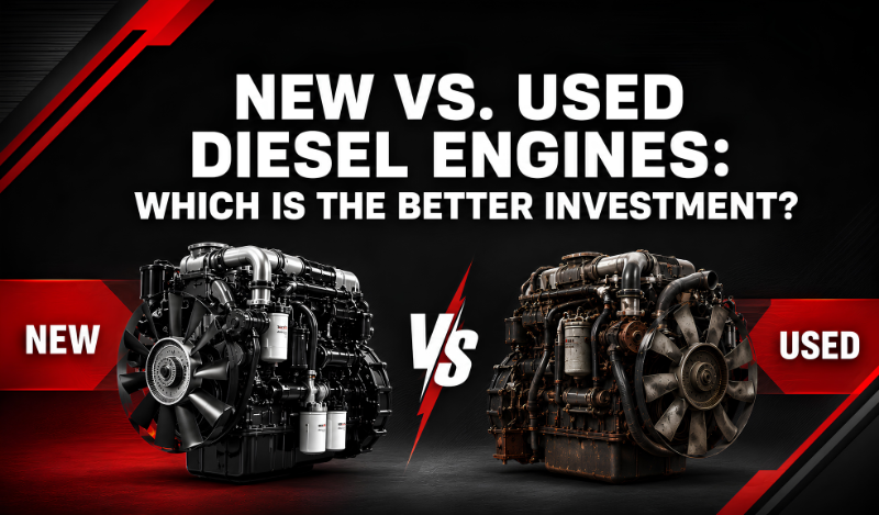 New vs. Used Diesel Engines: Which Is the Better Investment?