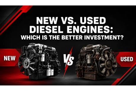 New vs. Used Diesel Engines Which Is the Better Investment