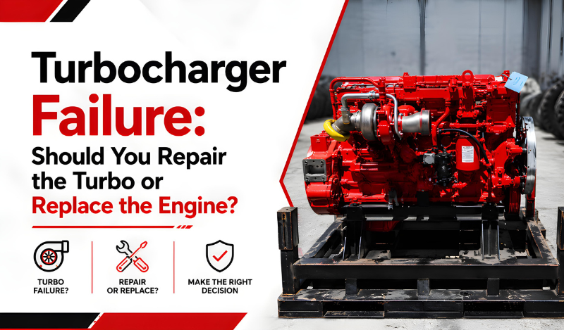 Turbocharger Failure: Should You Repair the Turbo or Replace the Engine?