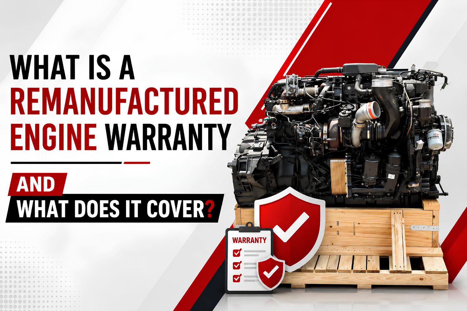 What Is a Remanufactured Engine Warranty and What Does It Cover